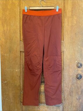 NWT North Face girls youth hiking pant nylon rust red brown orange 14 16
